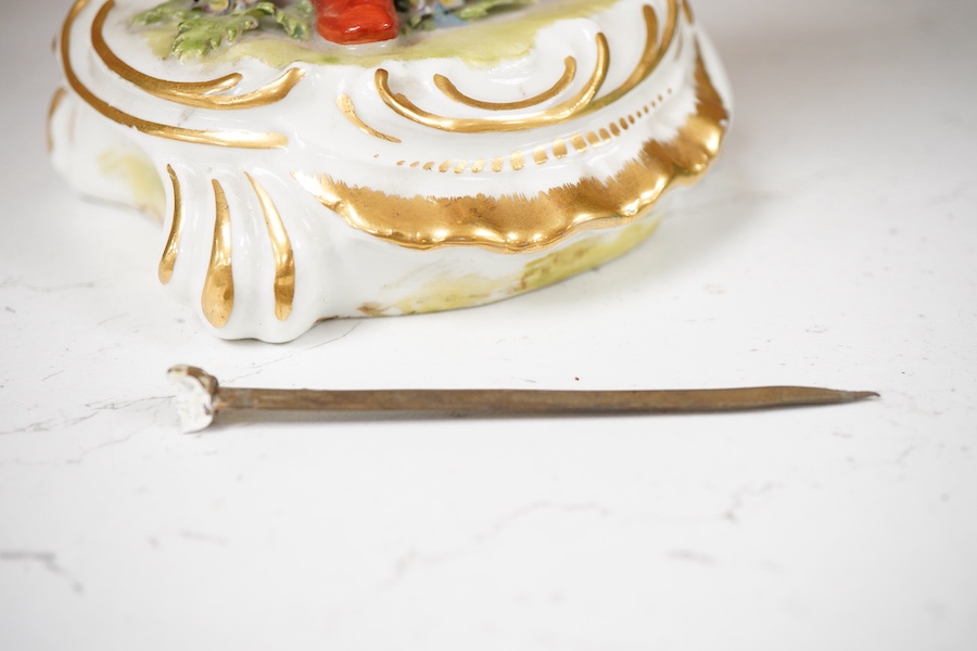 A 19th century Derby figure of Falstaff, 22cm